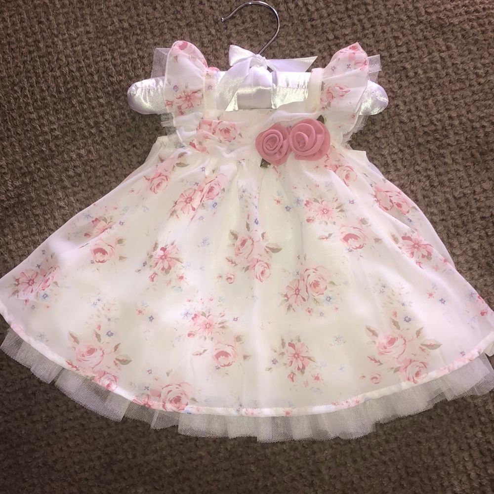 NB baby girl dress